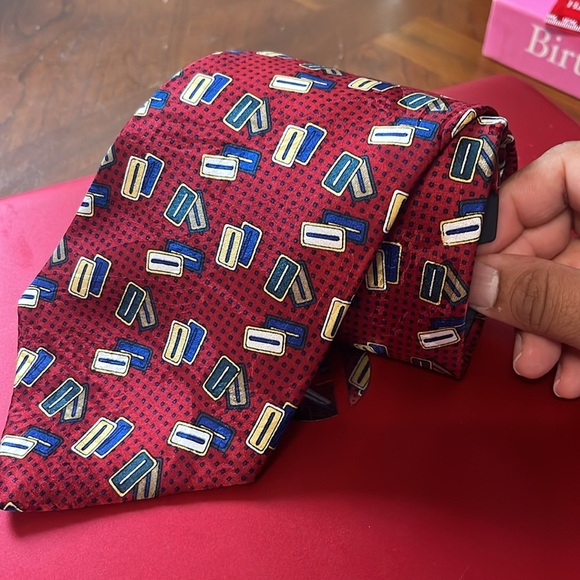 Gant Multicolor Paisley Silk Tie - Picture 4 of 4